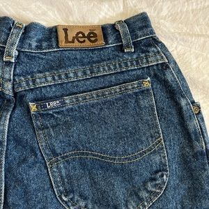 Lee curvy blue mom jeans